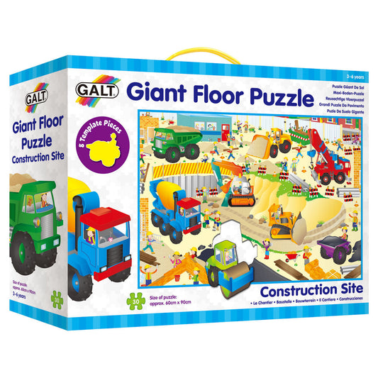 Galt Giant Floor Puzzle Construction Site