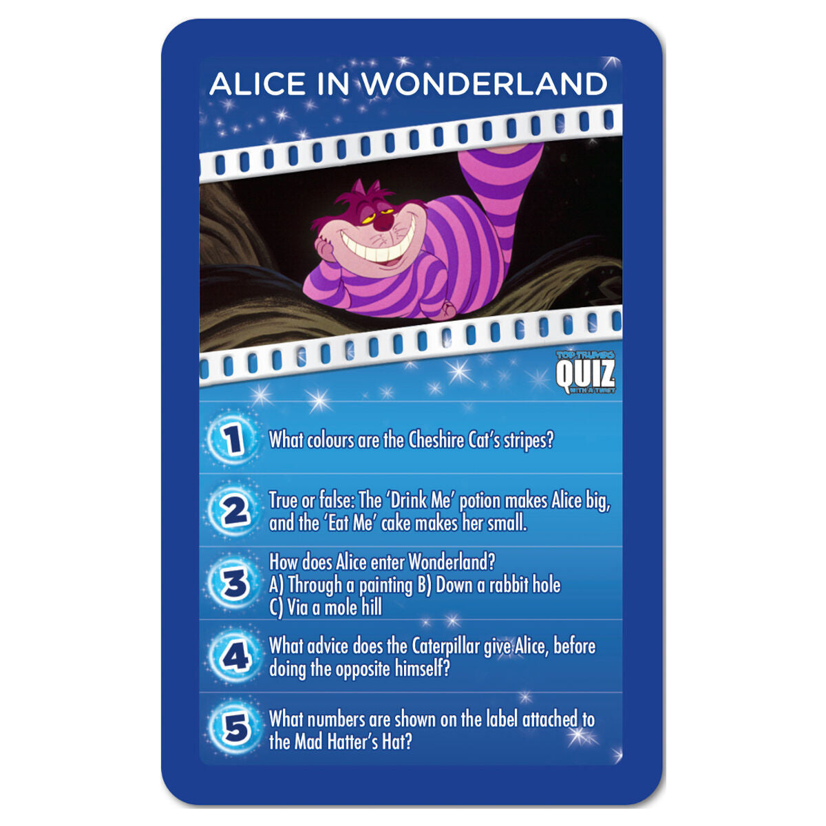 Disney Top Trumps Quiz Card Game