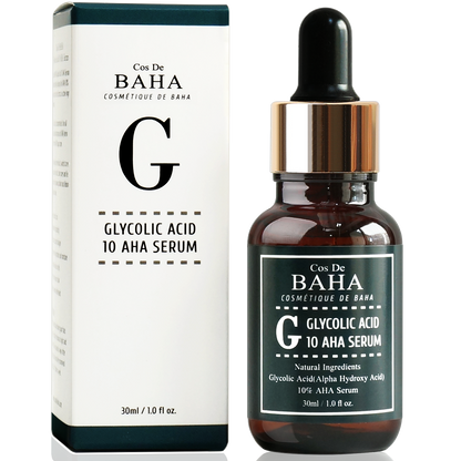 Cos De BAHA G Glycolic Acid 10 AHA Serum 30ml