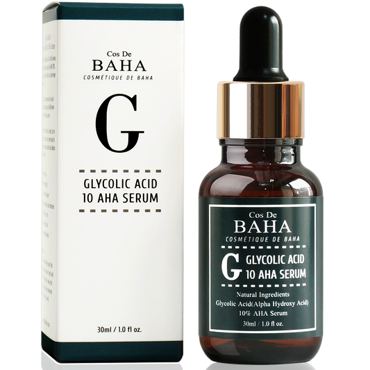 Cos De BAHA G Glycolic Acid 10 AHA Serum 30ml