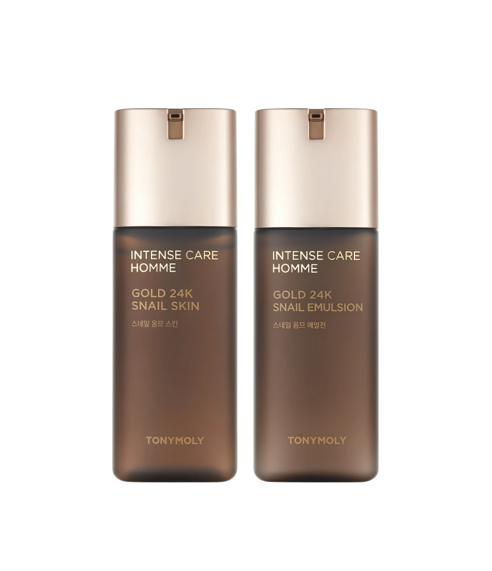 TONYMOLY Intense Care Homme Gold 24K Snail Skin Care Set