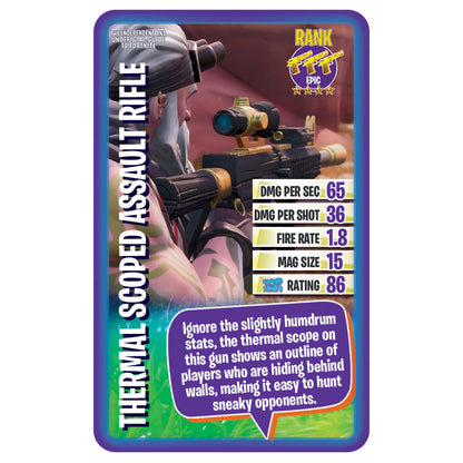 Top Trumps The Independent and Unofficial Guide to Fortnite Card Game