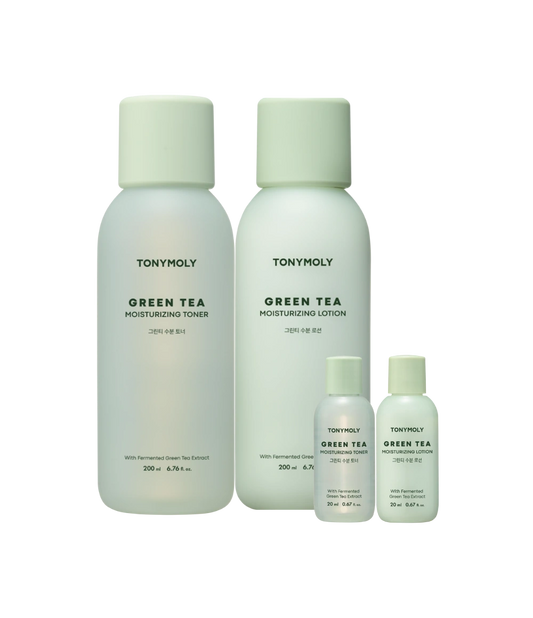TONYMOLY Green Tea Moisturizing Skin Care Set