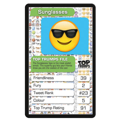 Top Trumps Top 30 Emotis Card Game