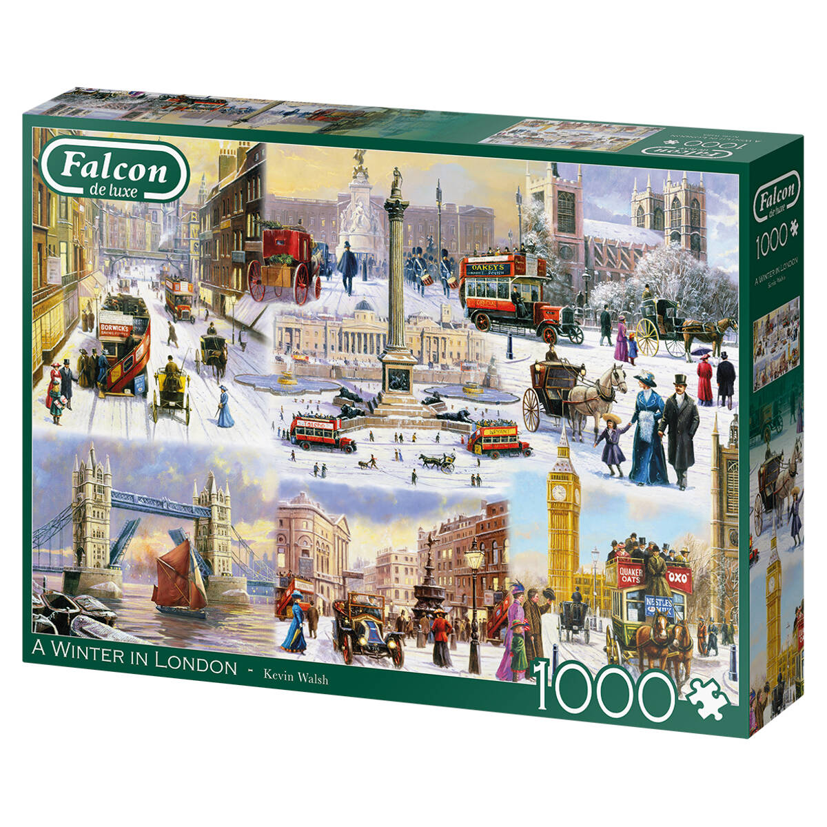Falcon de luxe A Winter in London Puzzle 1000 Piece