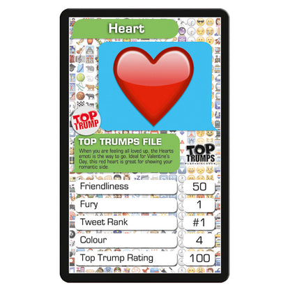 Top Trumps Top 30 Emotis Card Game
