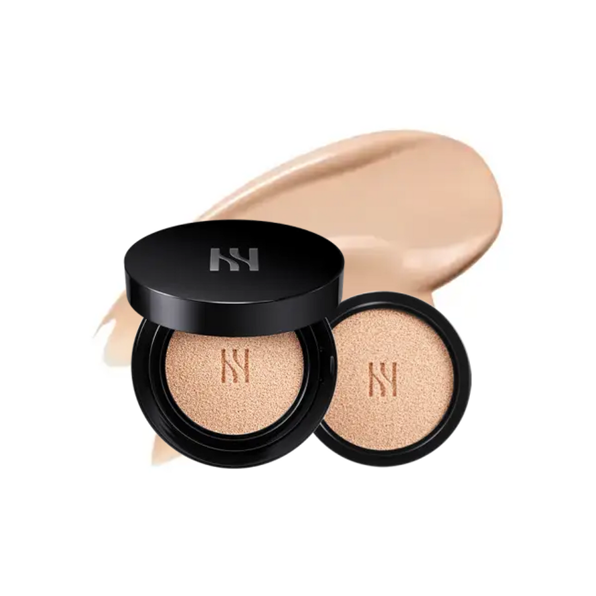 HERA Black Cushion Foundation Set #25N1 Amber