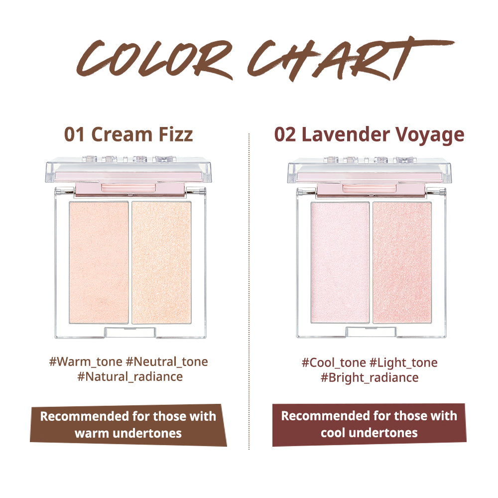 CLIO Prism Highlighter Duo