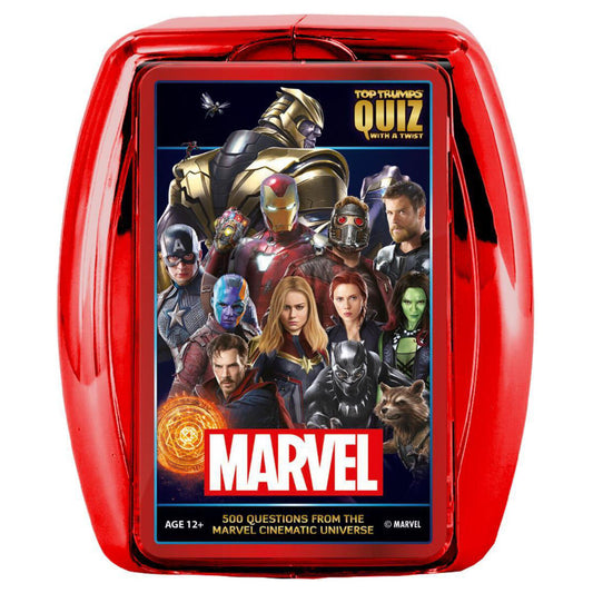Marvel Cinematic Universe Top Trumps Quiz Card Game