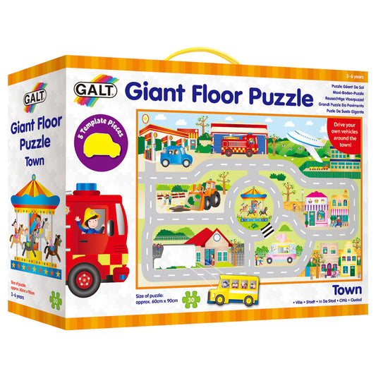 Galt Giant Floor Puzzle Town