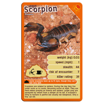 Top Trumps Deadliest Predators Card Game