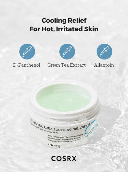 COSRX Green Tea Aqua Soothing Gel Cream 50ml