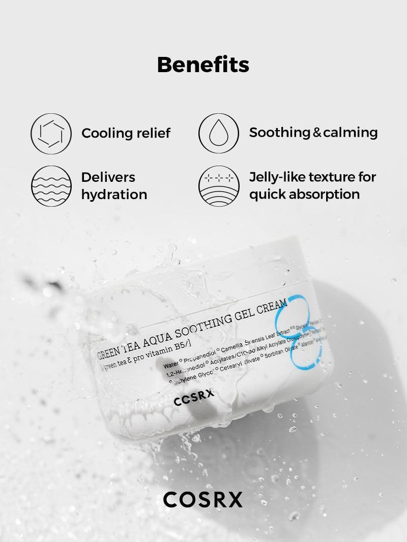 COSRX Green Tea Aqua Soothing Gel Cream 50ml