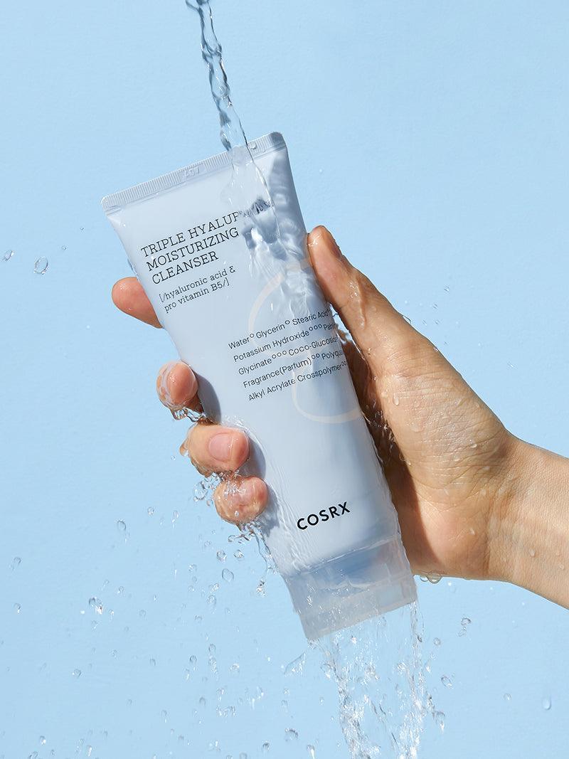 COSRX Hydrium Triple Hyaluronic Moisturizing Cleanser Mini 50ml