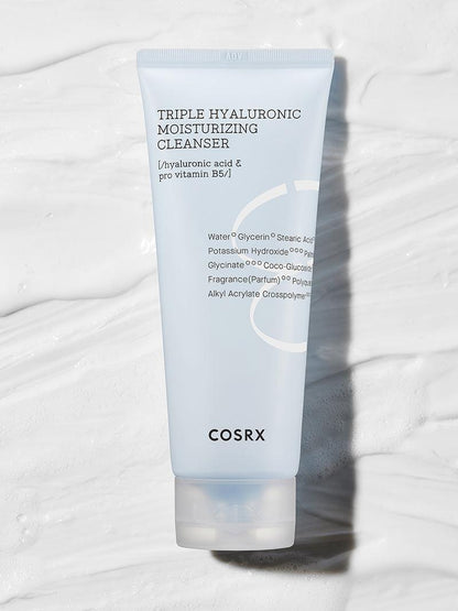 COSRX Hydrium Triple Hyaluronic Moisturizing Cleanser Mini 50ml
