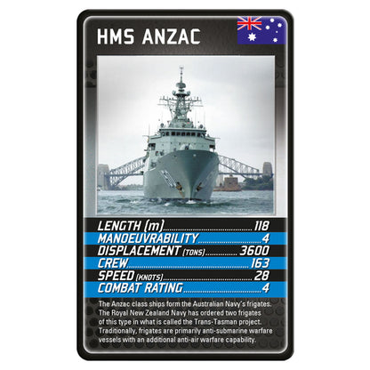 Top Trumps Battleships Card Game