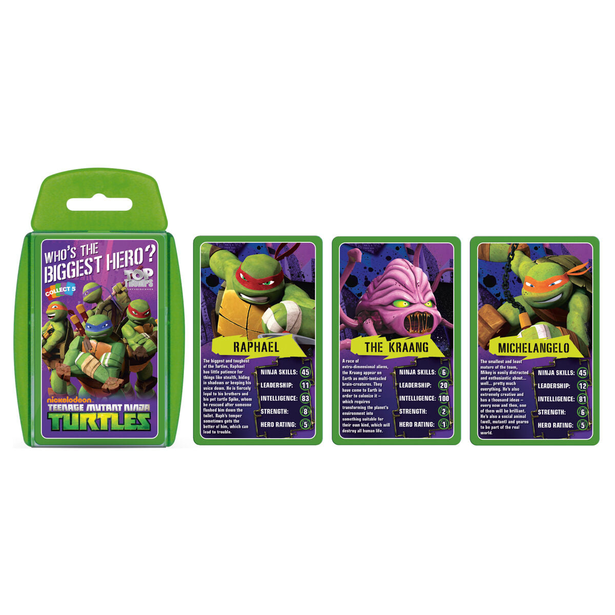 Top Trumps Teenage Mutant Ninja Turtles Card Game