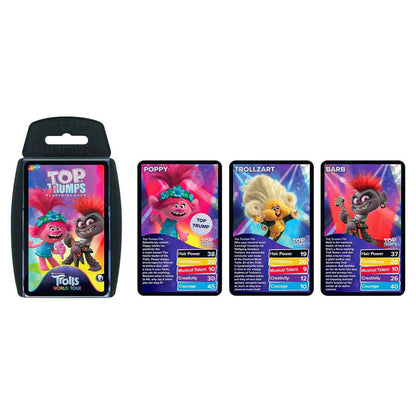 Top Trumps Trolls World Tour Card Game