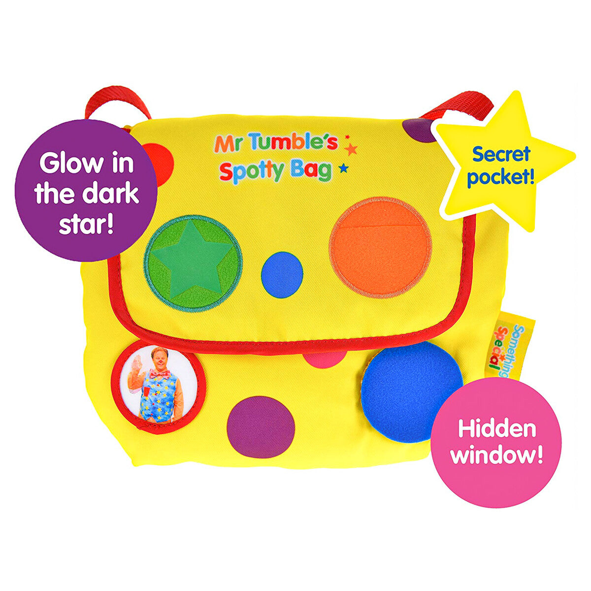 Golden Bear Mr Tumble's Spotty Bag