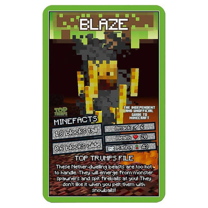 Top Trumps The Independent and Unofficial Guide to Minecraft Card Game