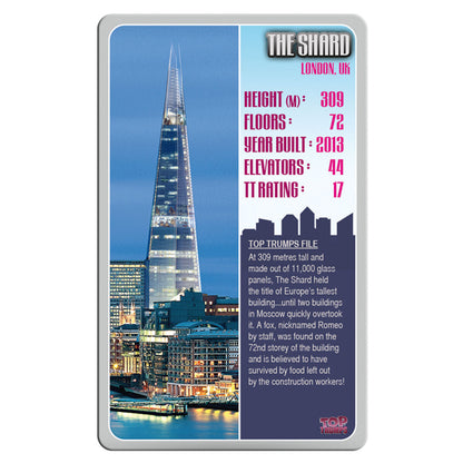Top Trumps Skyscrapers Card Game