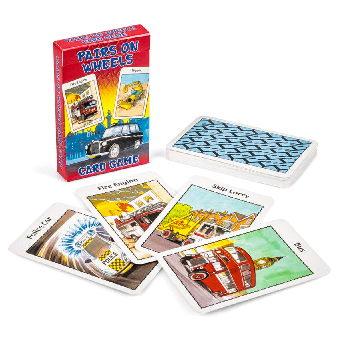 Cartamundi Happy Families, Pairs on Wheels & Jungle Snap Card Games