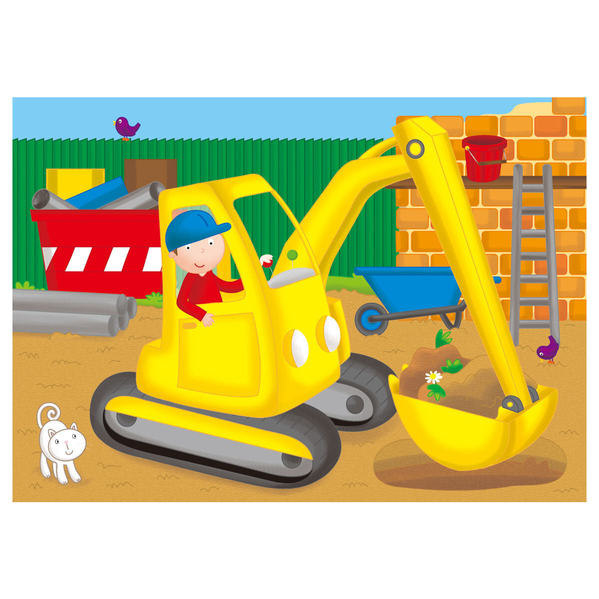 Galt 4 Puzzles in a Box Vehicles