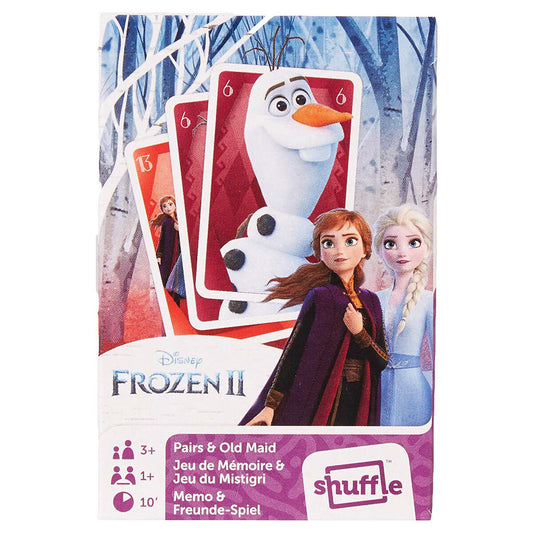 Cartamundi Disney Frozen 2 Pairs and Old Maid 2-in-1 Card Games