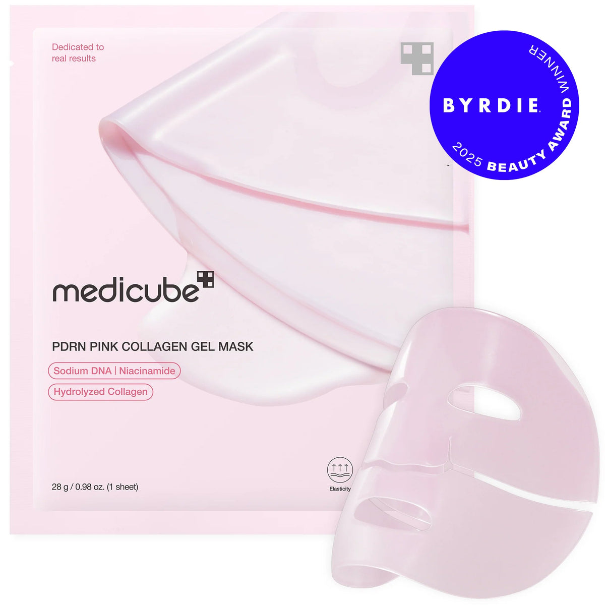medicube PDRN Pink Collagen Gel Mask Set 28g x 4 sheets