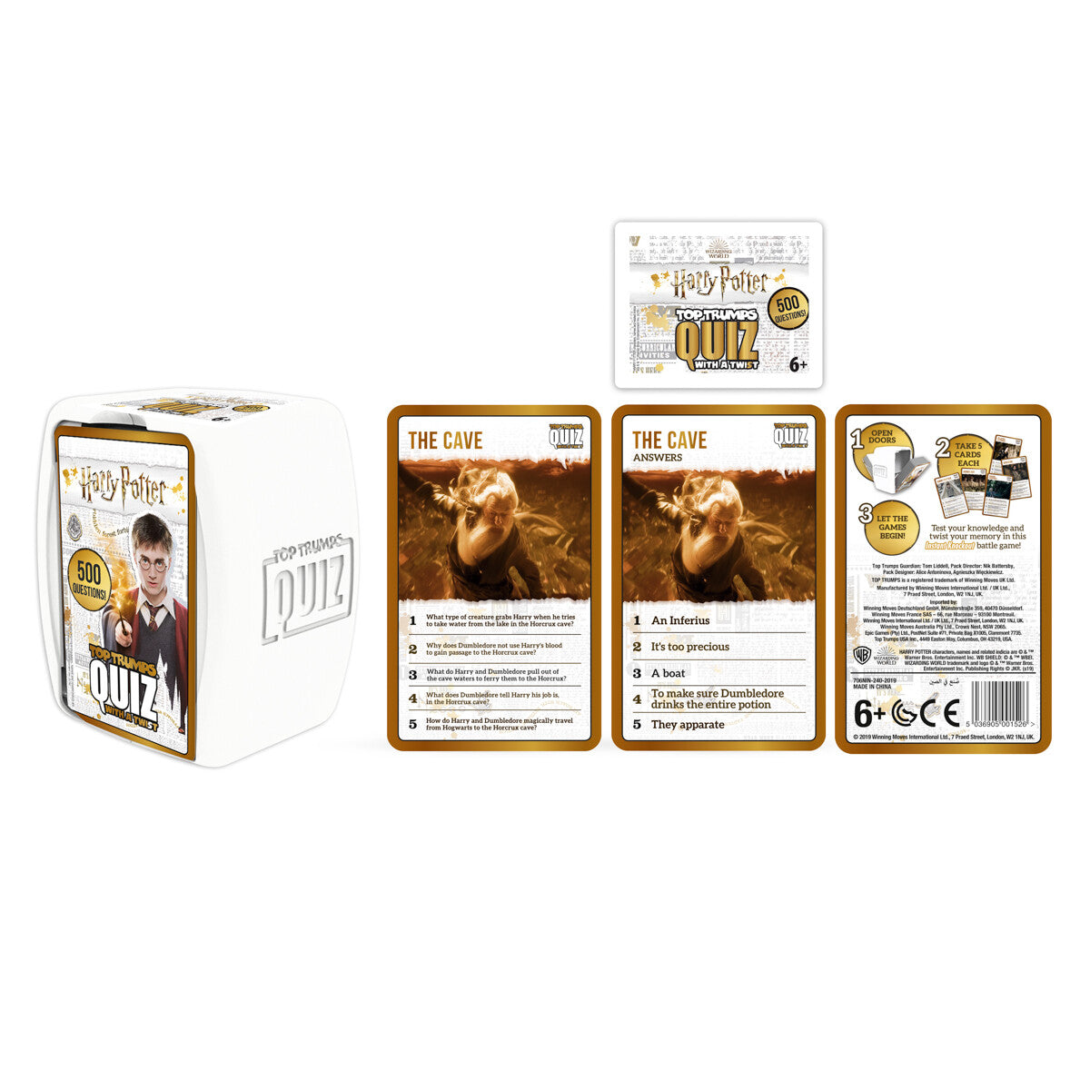 Harry Potter Top Trumps Quiz Card Game