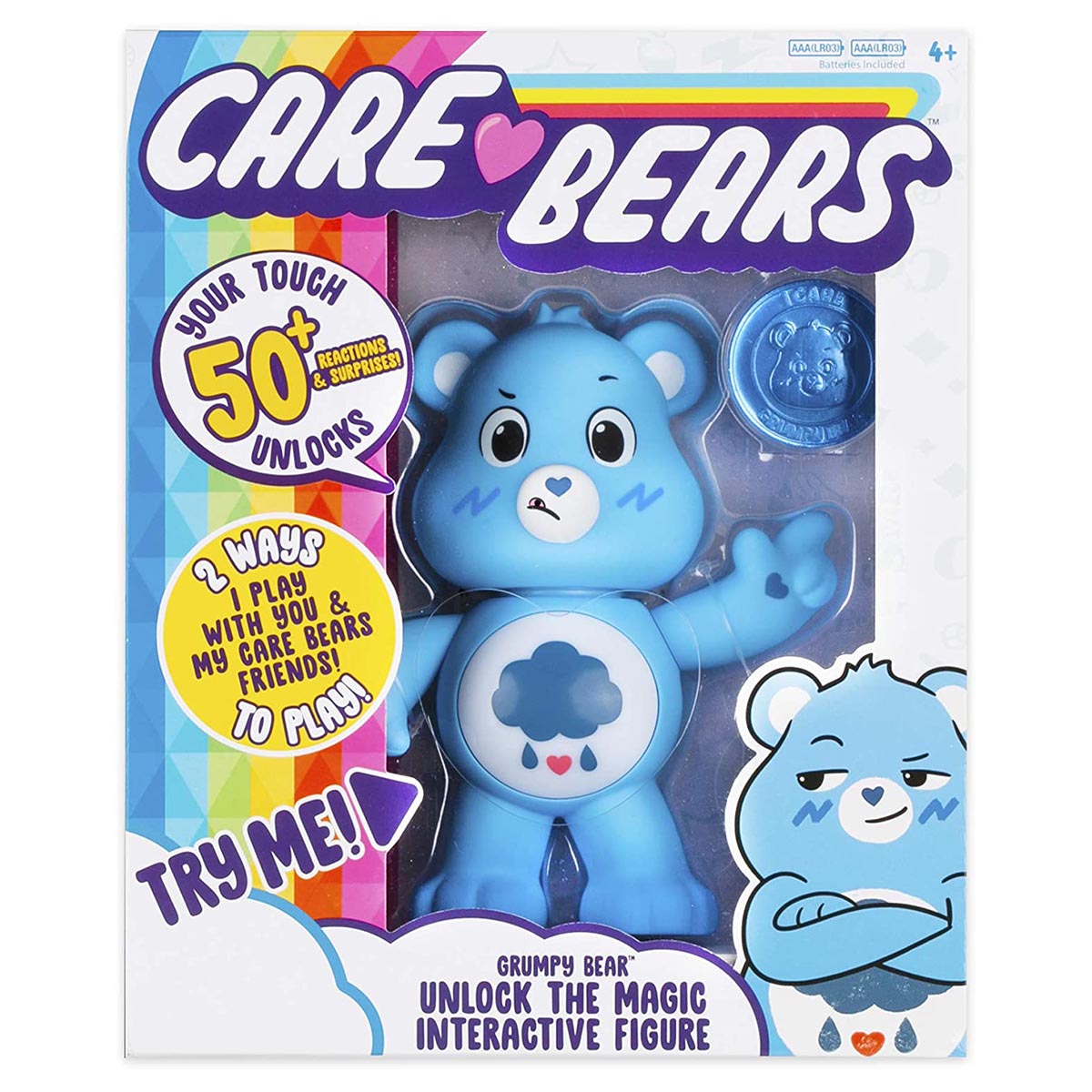 Basic Fun Care Bears Unlock the Magic Interactive Grumpy Bear