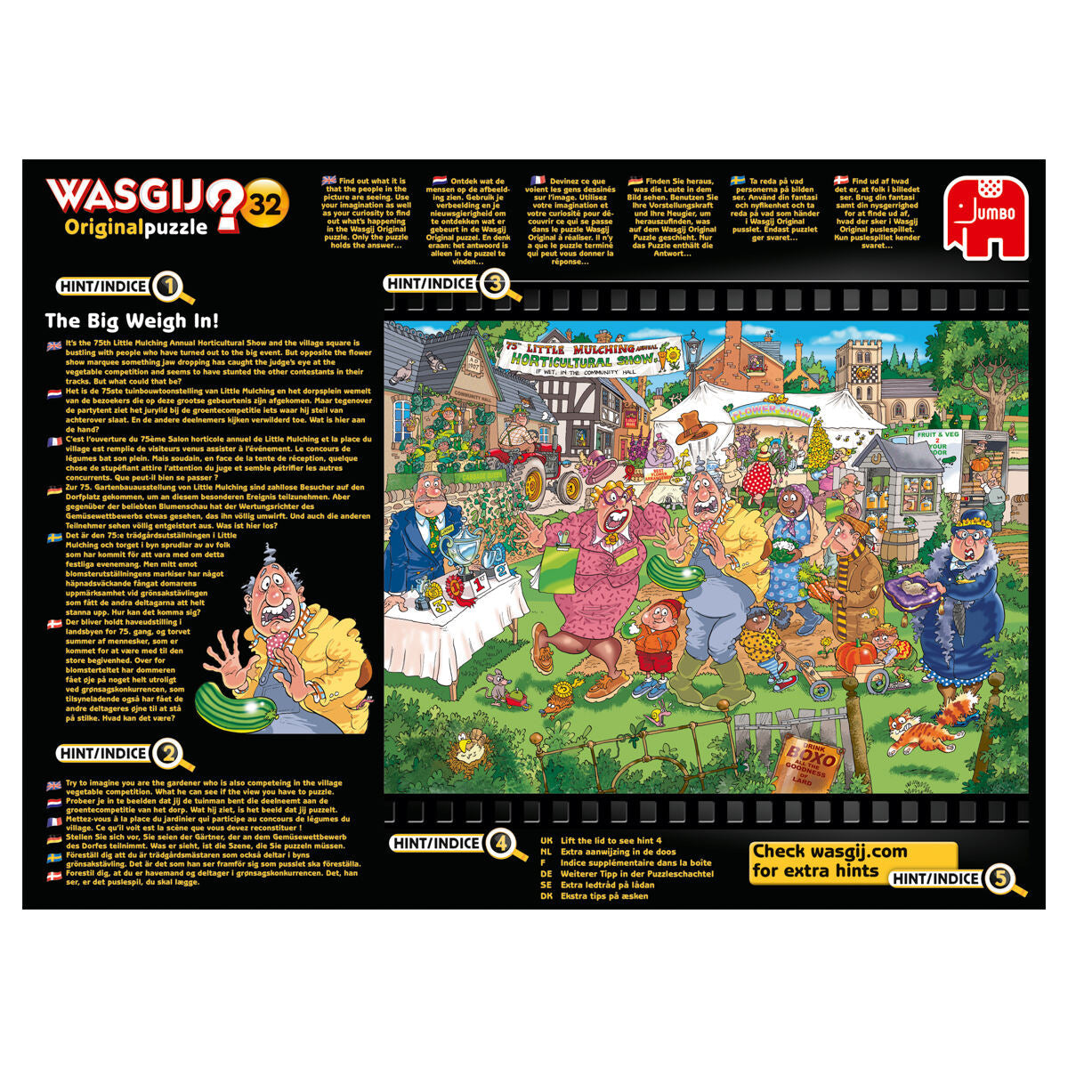 Jumbo Wasgij Original Puzzle 32 The Big Weigh In! 1000 Piece