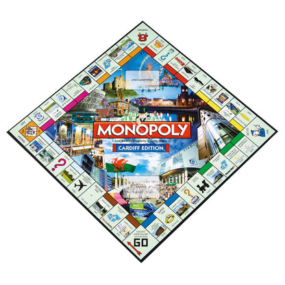 Monopoly Board Game Cardiff Edition