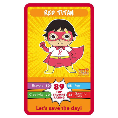 Top Trumps Ryan's World Card Game