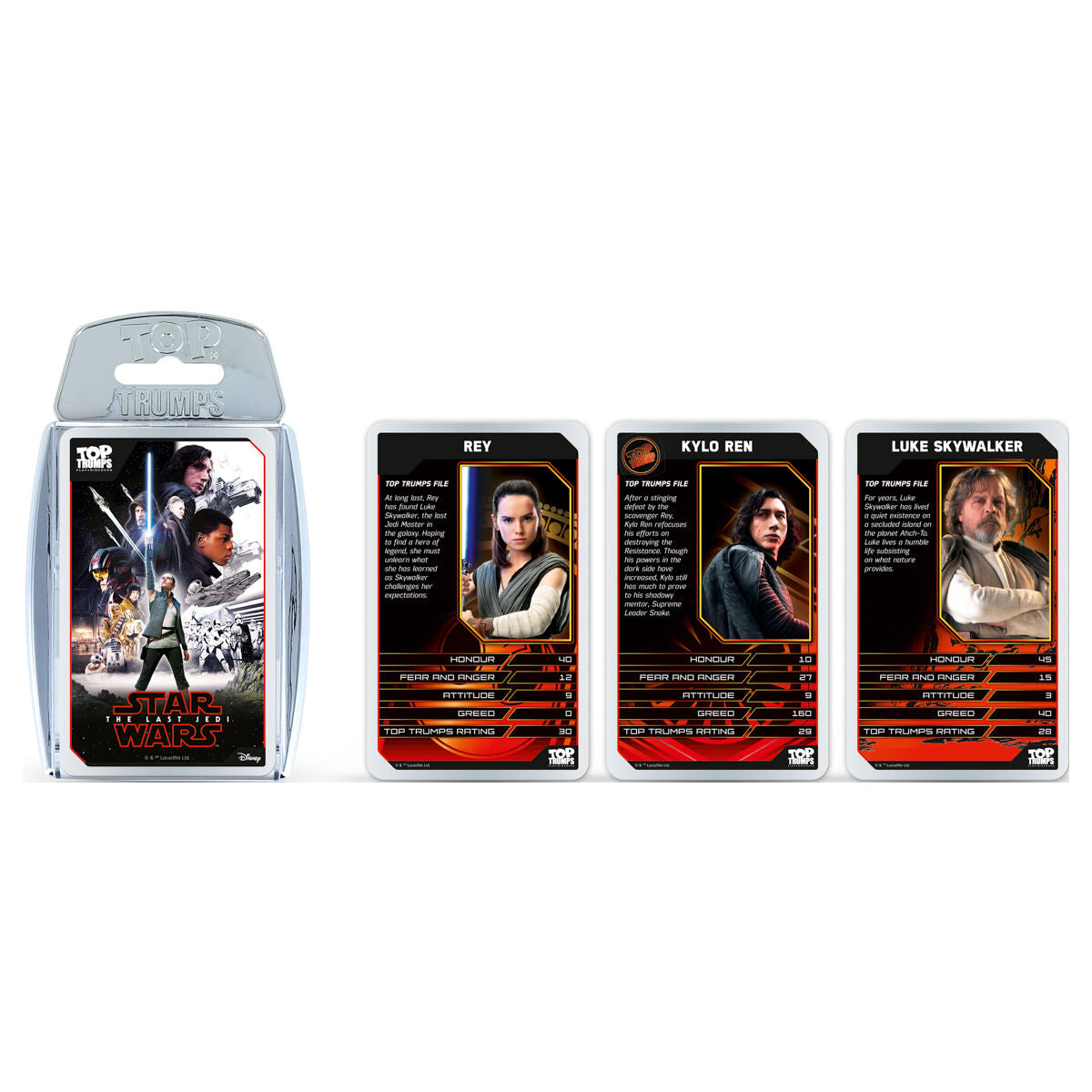 Top Trumps Star Wars: The Last Jedi Card Game