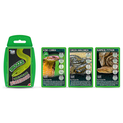 Top Trumps Snakes Card Game