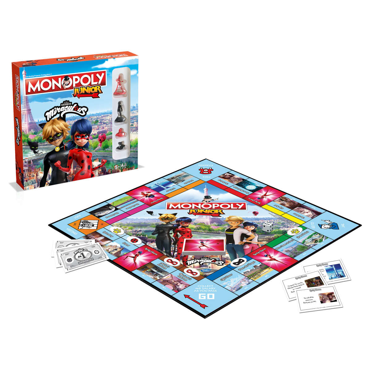 Monopoly Junior Board Game Miraculous Edition