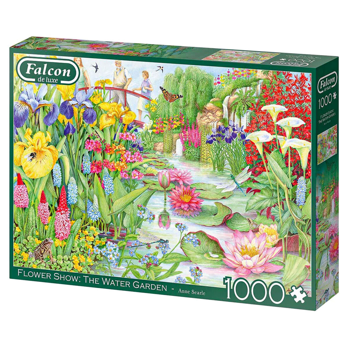 Falcon de luxe The Flower Show: The Water Garden Puzzle 1000 Piece