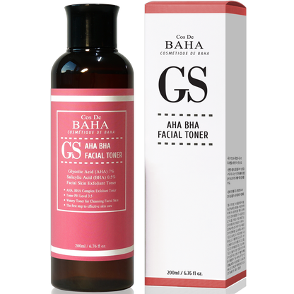 Cos De BAHA GS AHA BHA Facial Toner 200ml