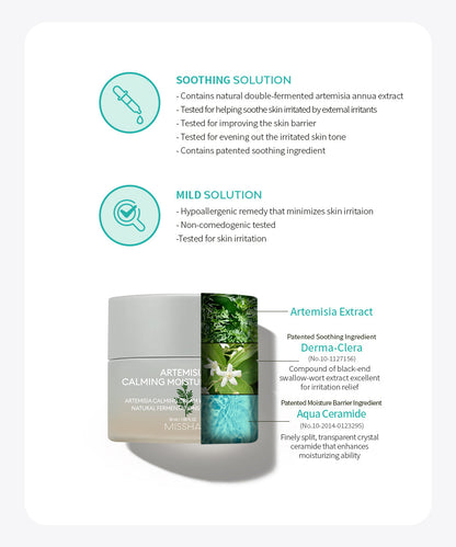 MISSHA Artemisia Calming Moisture Cream 50ml