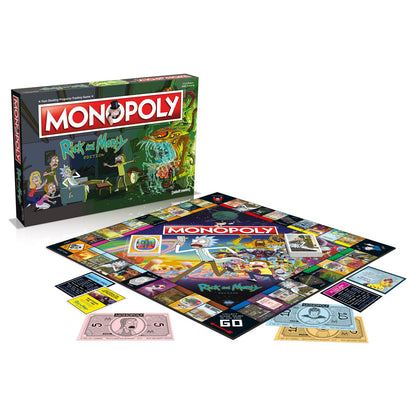 Monopoly Board Game Rick & Morty Edition