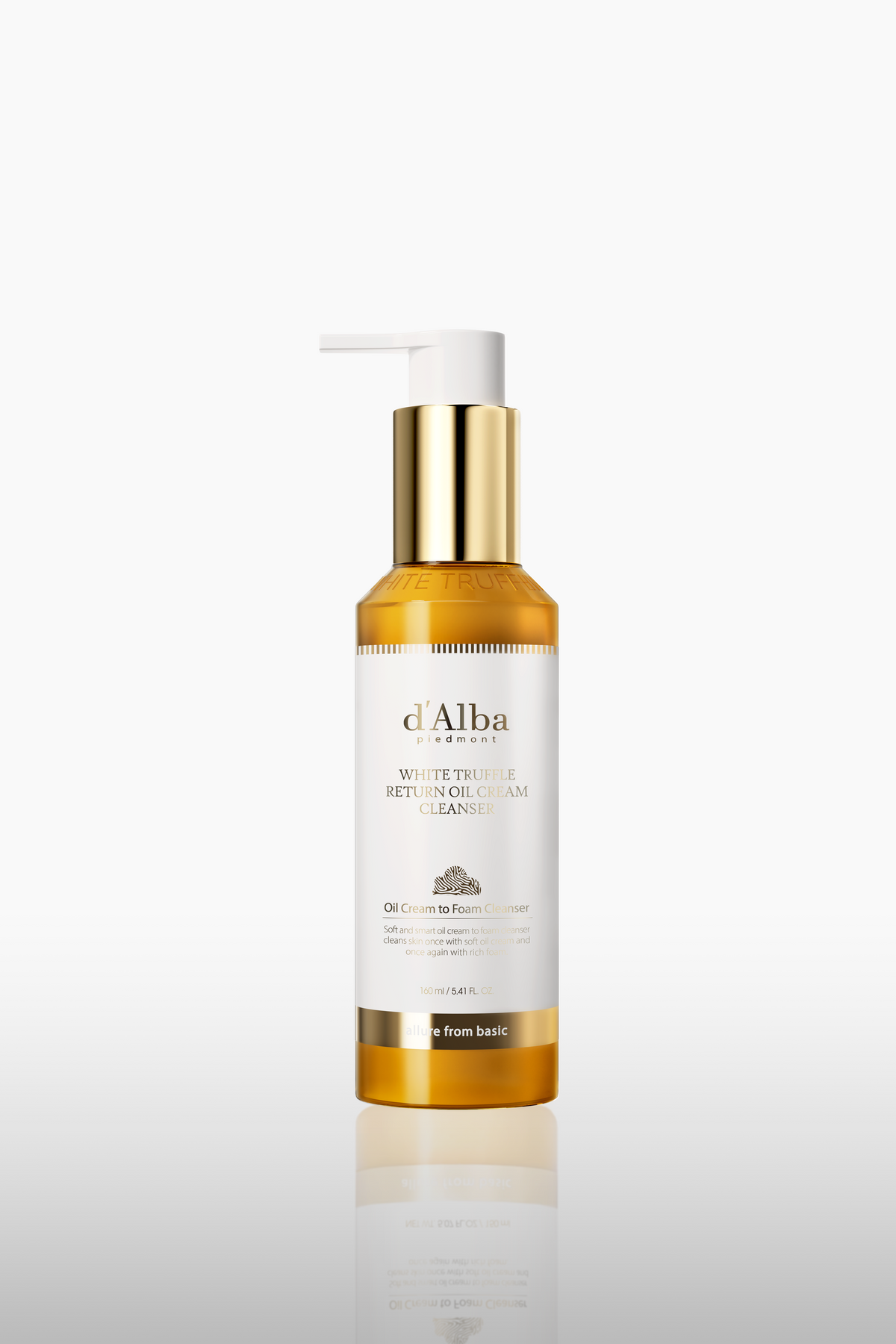 d'Alba White Truffle Return Oil Cream Cleanser 160ml