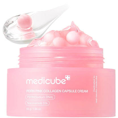 medicube PDRN Pink Collagen Capsule Cream 55g