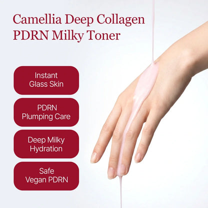 ROUND LAB Camellia Deep Collagen PDRN Milky Toner 150ml