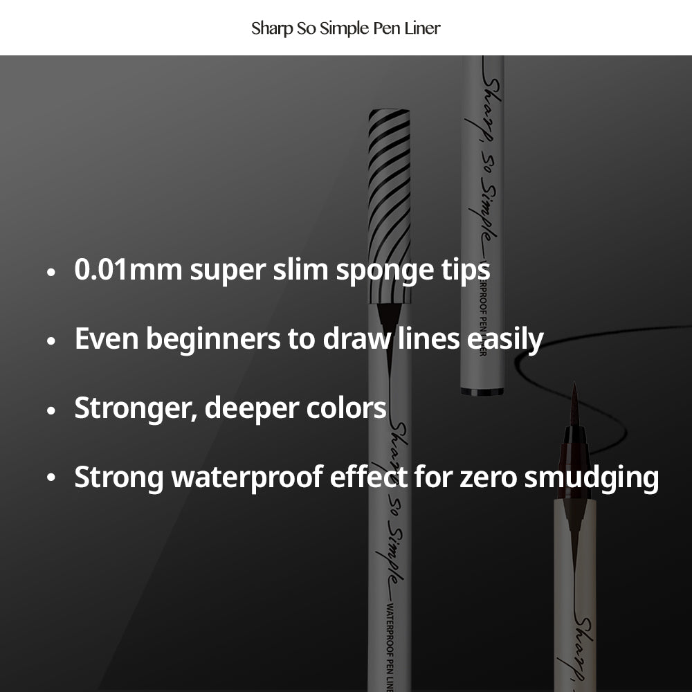 CLIO Sharp, So Simple Waterproof Pen Liner