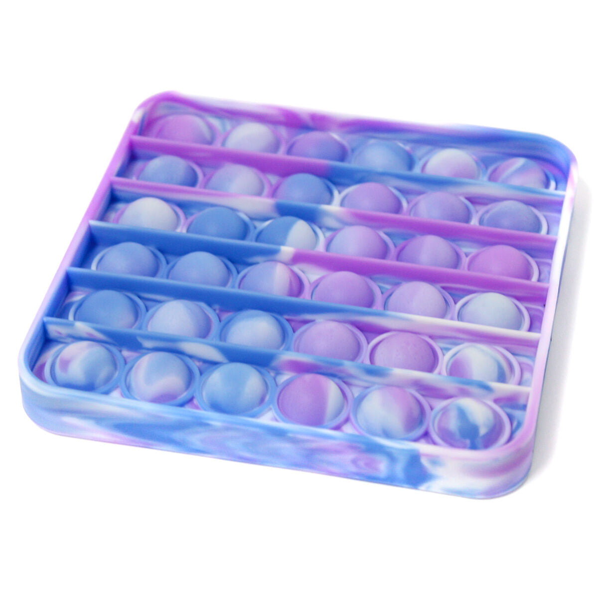 Cartamundi Poppits Purple Tie Dye Square Sensory Toy