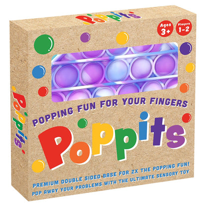 Cartamundi Poppits Purple Tie Die Circle Sensory Toy