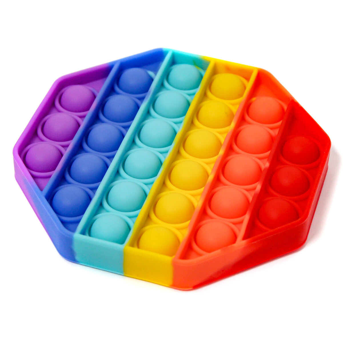 Cartamundi Poppits Rainbow Octagon Sensory Toy