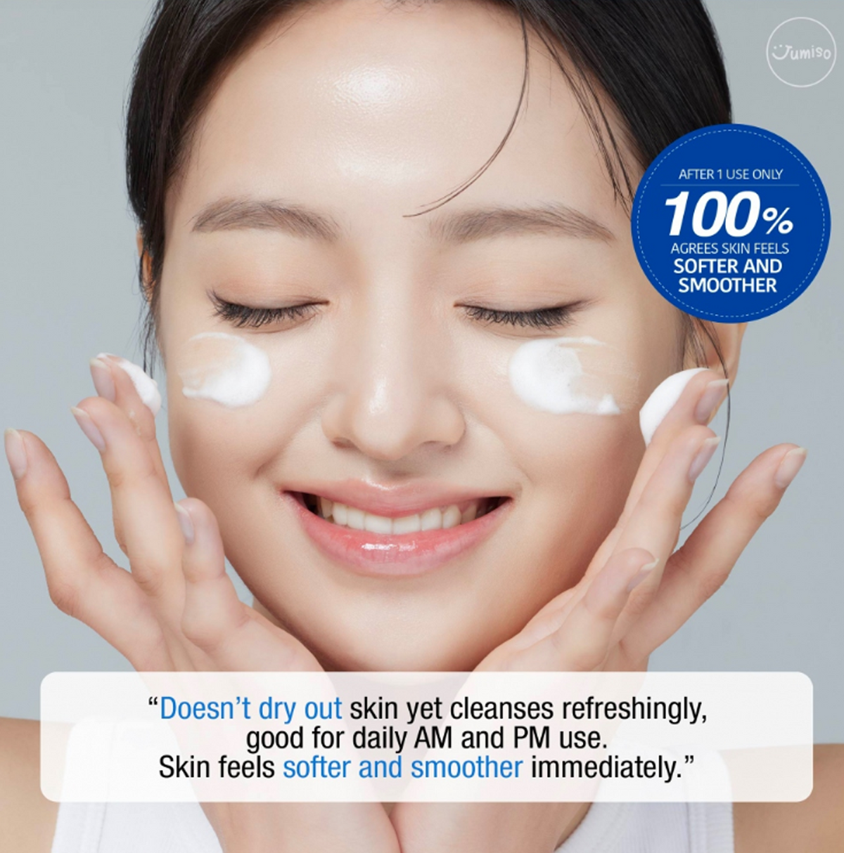 JUMISO Pore Purifying Salicylic Acid Foaming Cleanser 120g