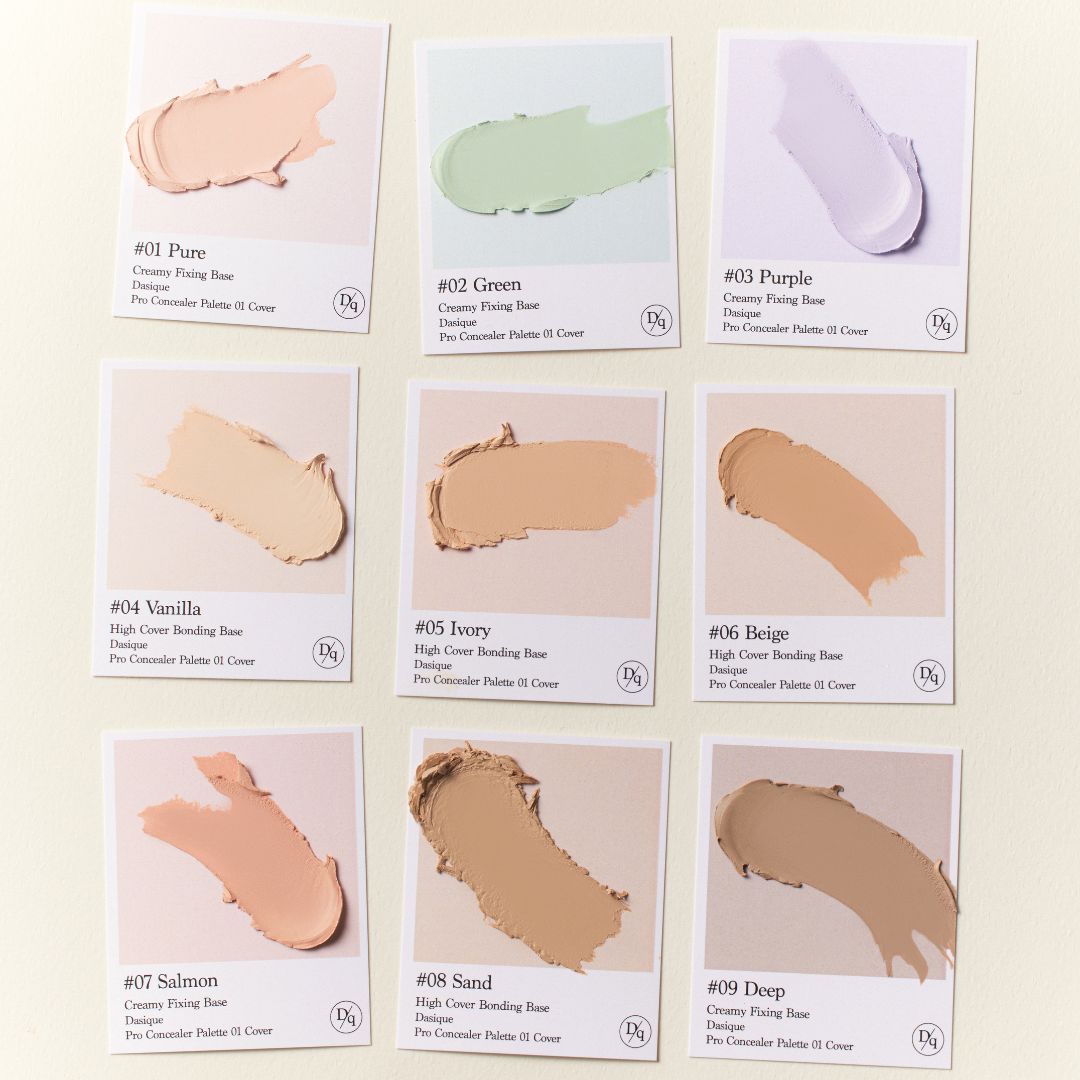 dasique Pro Concealer Palette - 2 Types